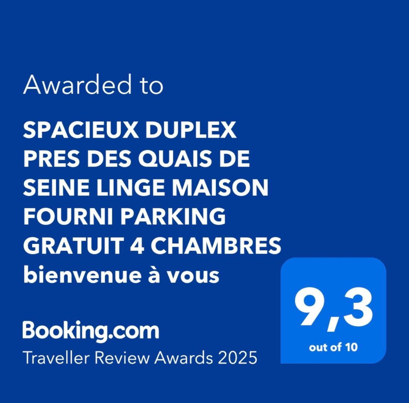 Spacieux Duplex Pres Des Quais De Seine Linge Maison Fourni Parking Gratuit 4 Chambres Bienvenue A Vous Руан Экстерьер фото
